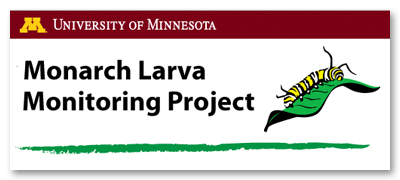 Monarch Larva Monitoring Program Logo